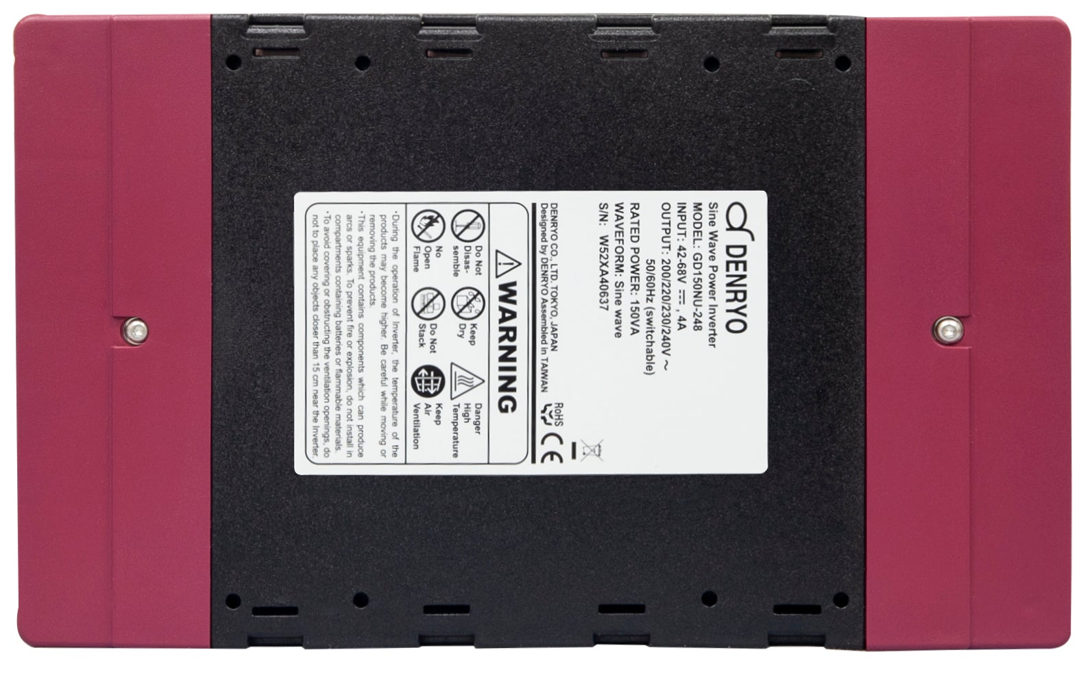 GD150NU-224 電菱 国内設計 正弦波DCACインバータ – Rpowershop